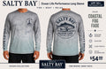 SALTY BAY Ocean Collection Official Performance Long Sleeve