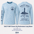 SALTY BAY  Jupiter Inlet Edition Ocean Life Performance Long Sleeve